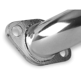 Flowtech 12702-7FLT Block Hugger Header, Flathead Ford,Stainless Steel