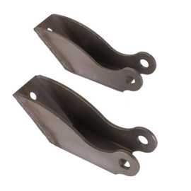 Stainless Steel Upper Front Shock Bracket, Unpolished