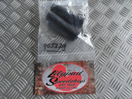 OEM STYLE GRIP SET WITH E-THROTTLE SLEEVE. BLACK