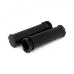 OEM STYLE GRIP SET WITH THROTTLE SLEEVE. BLACK 1996-22