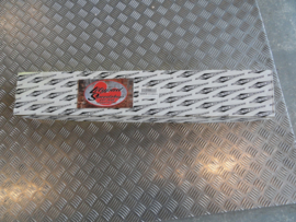 FORK TUBES 41MM, 24-1/4". SHOW CHROME 1984-99
