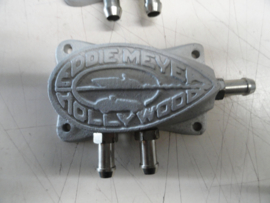reproduction  FUEL BLOCK   , cast aluminium . EDDY MEYER HOLLYWOOD
