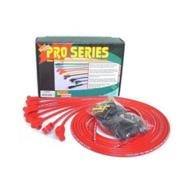Taylor 70250 8mm Spark Plug Wires, Wire Core, 90 Degree, Red