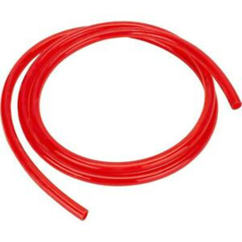 Red See-Through Fuel Line Hose, 5/16 Inch I.D. x 6 Ft