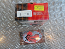 K&N, AIR CLEANER ASSEMBLY. CHROME BONNET 5.25"