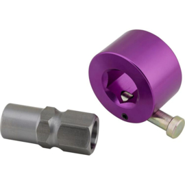 Hex Quick Release Assembly 3/4 Inch Steel purple
