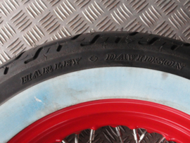 rear wheel old skool 16 inch white wall tire