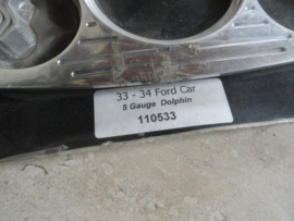1933-1934 Ford Dash Panel   universal fit