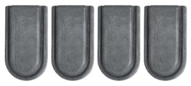 SET LOWER GRILL BAR TO BUMPER PADS , CLAMPS , SCREWS AND RIVITS  1946-48 PASSENGER CAR