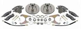 Brake Kit: 1969-77 GM Caliper to Early Ford Spindles, Chevy B-P 5 x 4,75