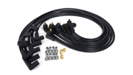 STROMBERG  PLUG WIRE SET. BLACK. FLATHEAD FORD