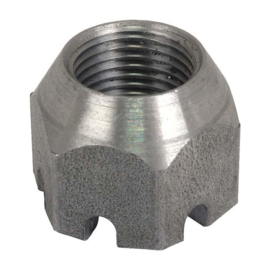 1928-31 Model A Ford Front Spring Perch Nut - Special 5/8-18 CastleNuts