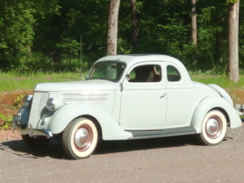 Ford 1936 five window coupe ( VERKOCHT ) 