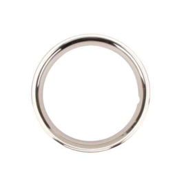 SET OFF FOUR  Stainless Steel 15 Inch Wheel Beauty Ring, Smooth