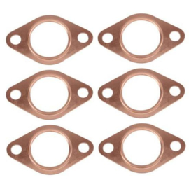 Flathead Copper Header Flange Exhaust Gaskets