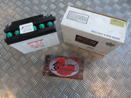 YUASA, YUMICRON CX 12V LEAD-ACID BATTERY. 20AH