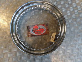 NEW CHROOM RIM 16 inch 3.00 METAL VALVE