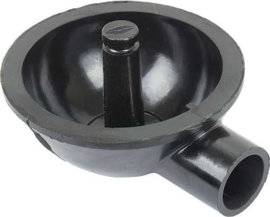 Distributor Cap - Outer Cover - Black - V8 - Ford