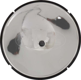 Ford Model A Headlight Reflector, 1-Bulb Style, Aluminum Finish