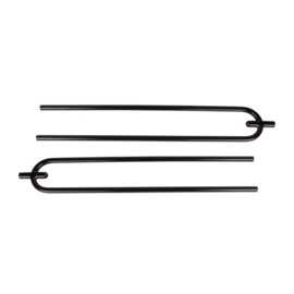 Curtis-Style Radius Rods, 36 Inch, Steel, Black