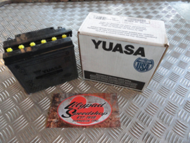 YUASA, YUMICRON CX 12V LEAD-ACID BATTERY. 19AH 1991-96