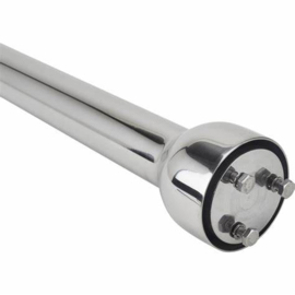 Polished Stainless Steering Column, 28ninch long 1-3/4 Diameter 28 inch long