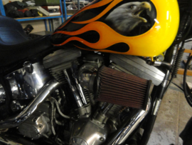 HARLEY DAVIDSON SOFTAIL CUSTOM 1988 ( SCHADE MOTOR ) VERKOCHT 