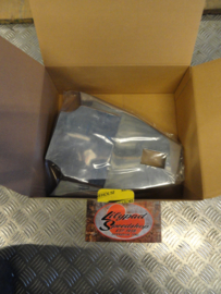 SOFTAIL UPPER FRAME COVER FOR SOLO SEATS. CHROME