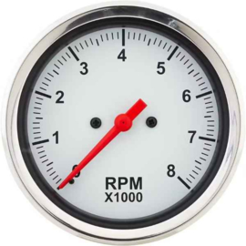 Speedway 3-3/8 Inch Electric Tachometer Gauge