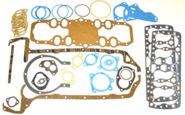 Engine Gasket Set - Complete - Fel-Pro Brand - Steel Head Gaskets - Ford Flathead V8 90 & 95 & 100 HP 24 Stud Engine1938-48