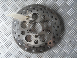 disc 10 inch stainless steel drilled ,