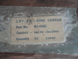 Ford Canada   intake manifold gasket  N.O.S.