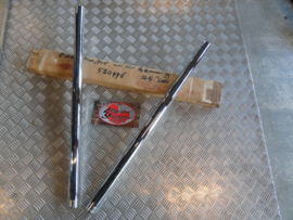 FORK TUBES 41MM, 32-1/4". SHOW CHROME 1984-99