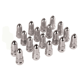 Rocket Racing Wheels C1002B-20 Bullet Lug Nuts, 7/16 Inch RH, Set/20