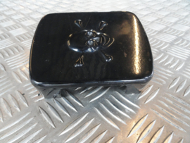 COIL COVER SKULL BLACK