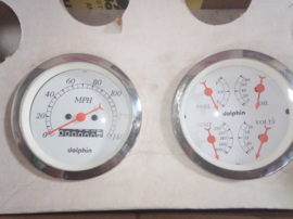 GAUGES SET INCL DASH ,  FORD  TRUCK F1 -  F5 1948 - 1950 FREE SHIPPING