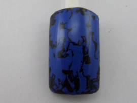 Nailart Folie Mat Craquelé Blauw Lila 204