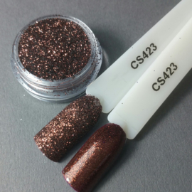 Crystal Nailart Sugar Sparkling Chocolate 423