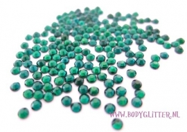 DMC Emerald High Quality Glitterstenen