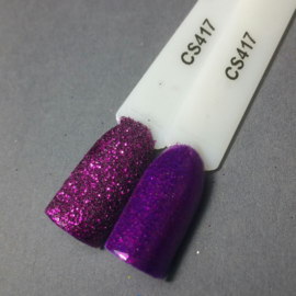 Crystal Nailart Sugar Sparkling Purple 417