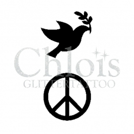 Bird Peace (Duo Stencil)
