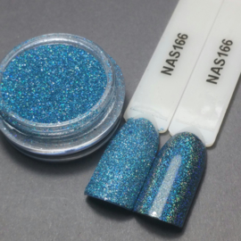 Nailart Decor Sand Holografisch  Aqua Blue 166