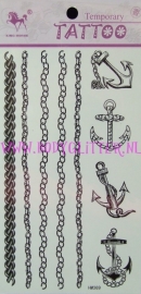 Sieraden Tattoos HM369