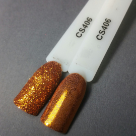 Crystal Nailart Sugar Sparkling Copper 406