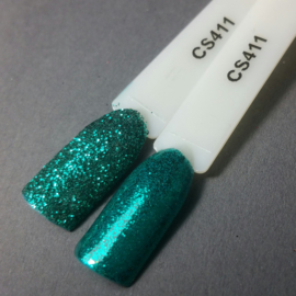 Crystal Nailart Sugar Sparkling Turquoise 411