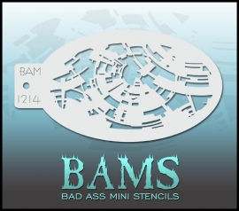 Bad Ass Stencil 1214