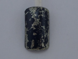 Nailart Folie Mat Craquelé Grijs Blauw 208