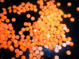 Neon Rhinestone Orange SS10