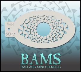 Bad Ass Stencil 3012
