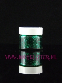 Glittergel pot 15 ml Groen